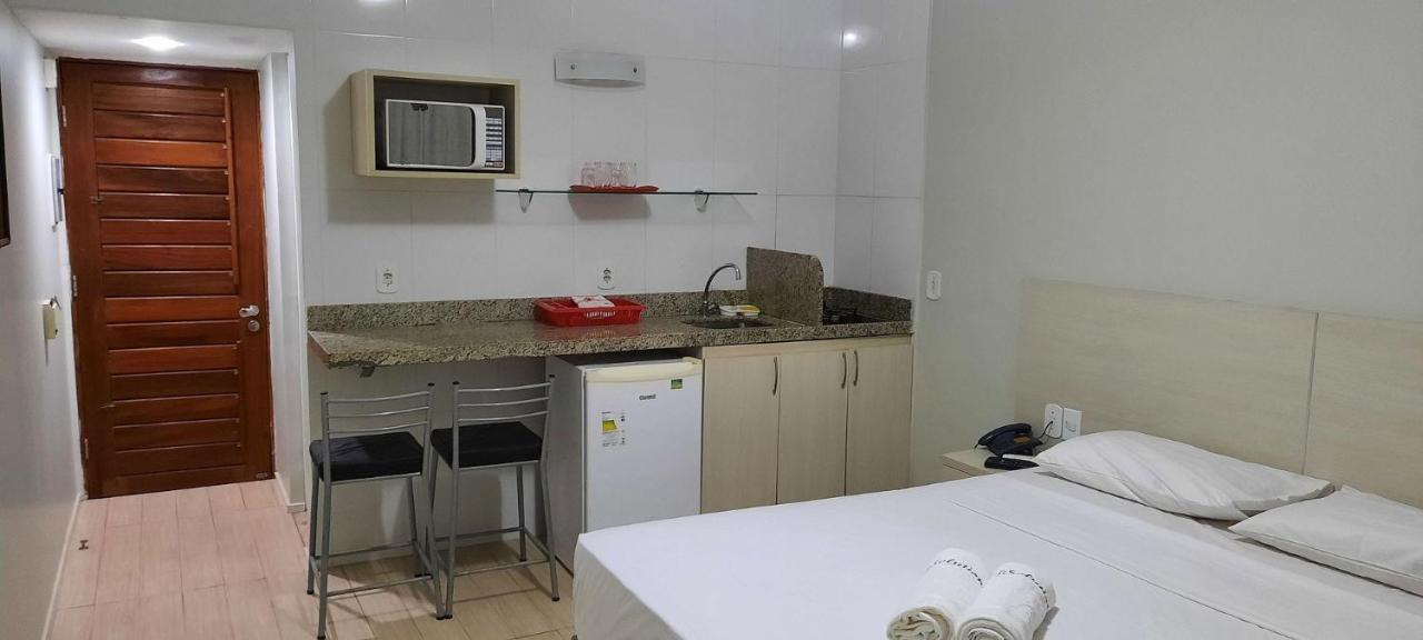102 Lindo Flat Mobiliado Na Praia De Iracema 포르탈레자 외부 사진