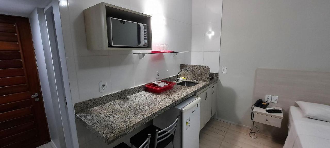 102 Lindo Flat Mobiliado Na Praia De Iracema 포르탈레자 외부 사진